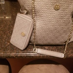 Handbag and matching wallet